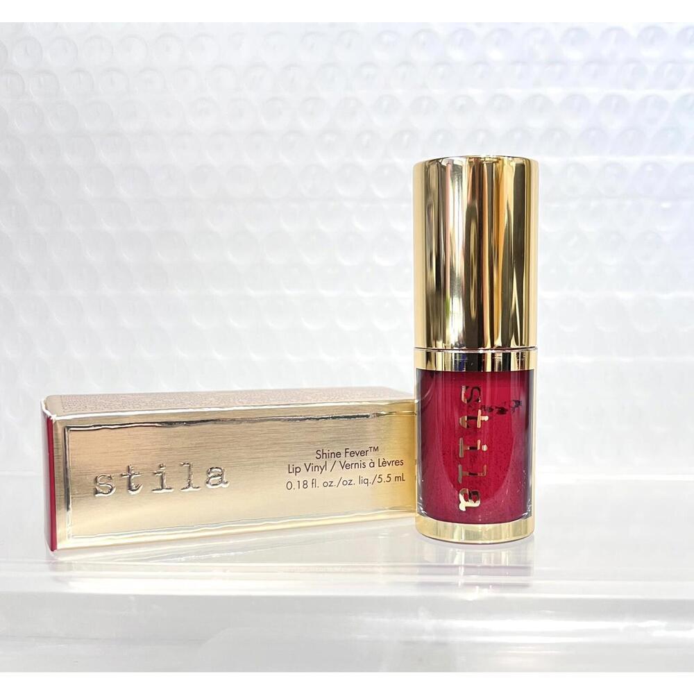 Stila‎ Shine Fever Lip Gloss Vinyl Liquid Lacquer Lipstick Supercharge NIB